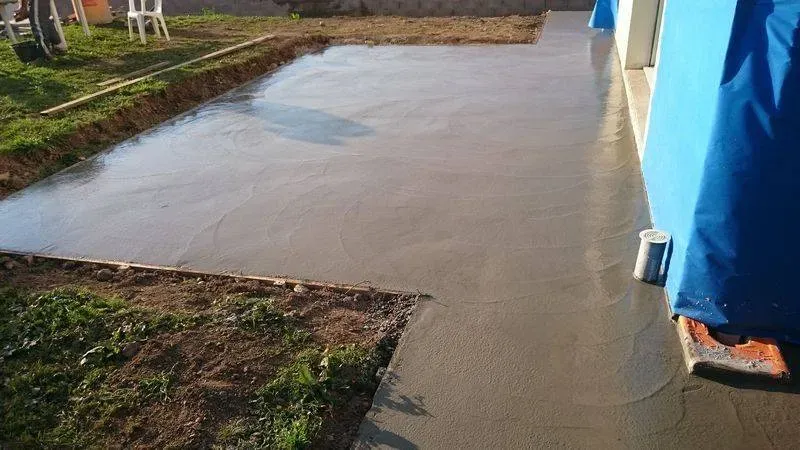 terrasse béton