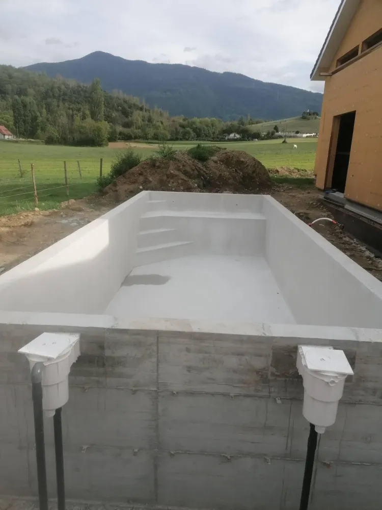 construction piscine